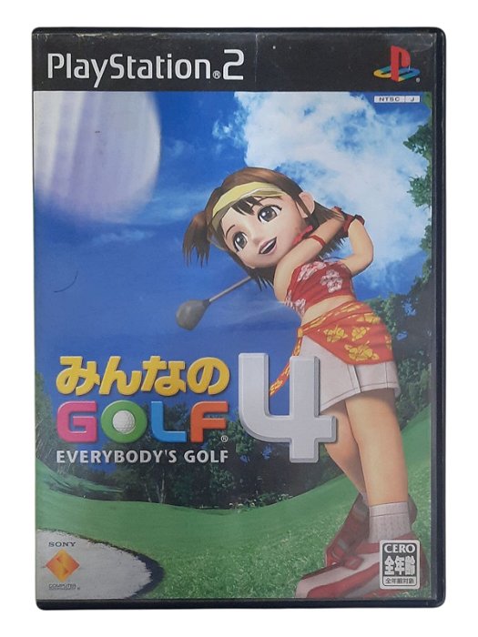GOLF 4 - JAPAN REGION - USADO - PS2