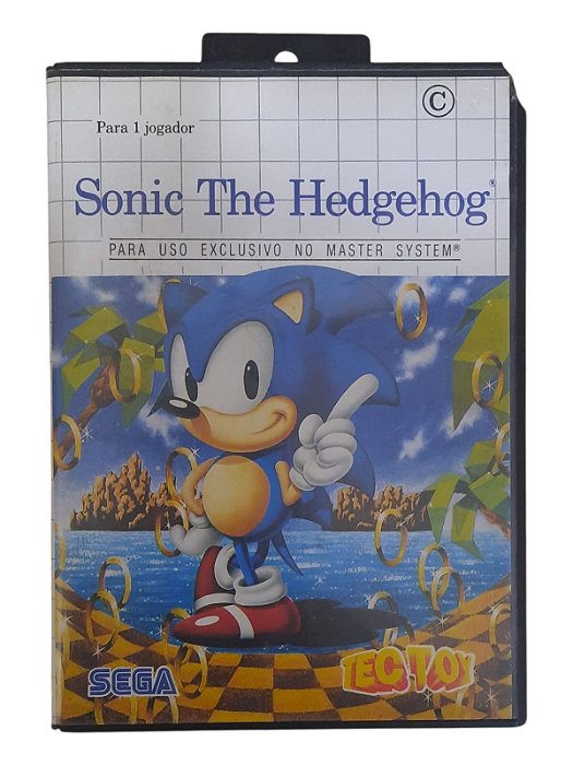 SONIC THE HEDGEHOG - USADO - MASTER SYSTEM