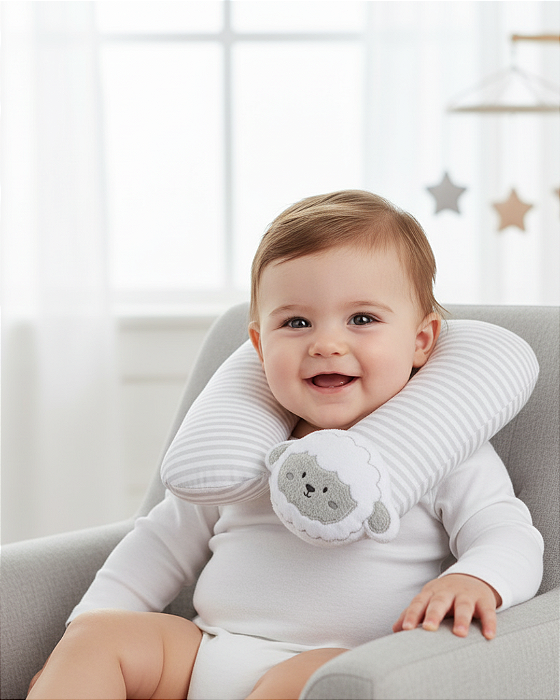 Almofada de Pescoço Bebê Anatômica Conforto Papi 2656
