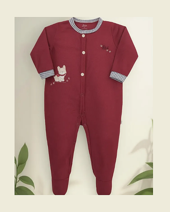 Macacão Bebê Masculino Longo – Tradicional - Letut 17293