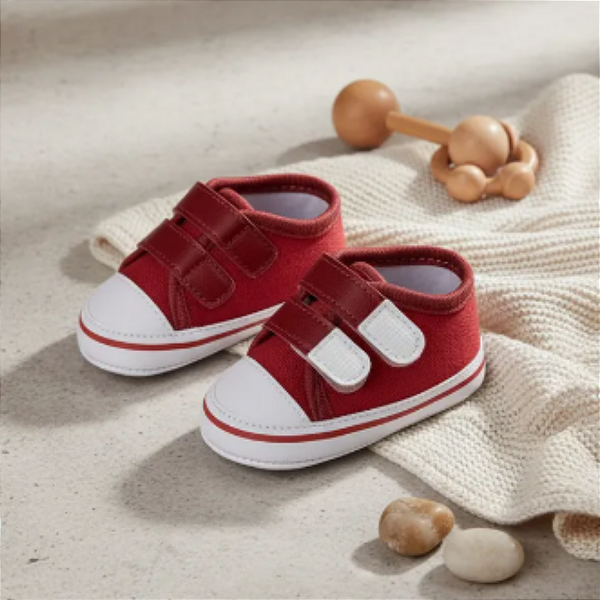 Tênis Bebê Unissex Lona Velcro Keto Baby 3378