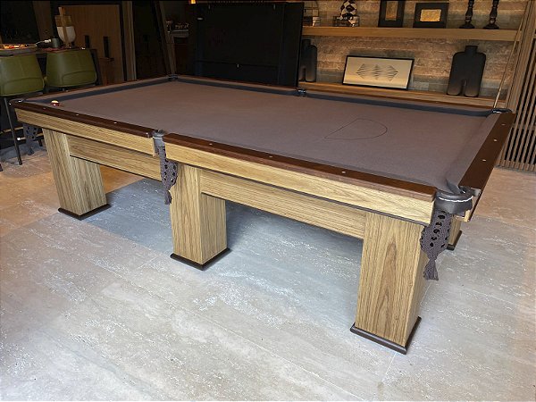 MESA DE SINUCA OFICIAL CLÁSSICA EM FREIJÓ