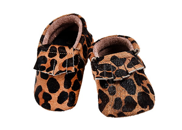 Sapato Moccs Camel Franjinha