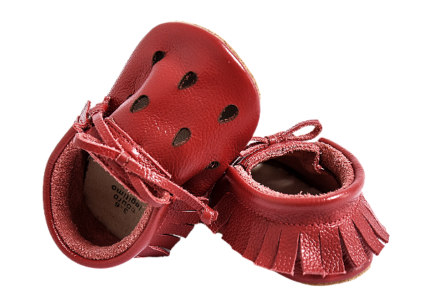 Sapato Moccs Camel Moranguinho