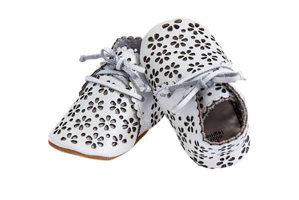 Sapato Oxford Camel Flor