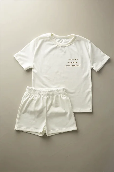 Conjunto Oversized Camel Ano Novinho