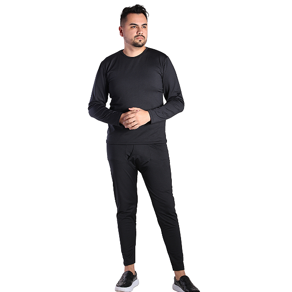 Calça Segunda Pele Básica Flanelada Masculina