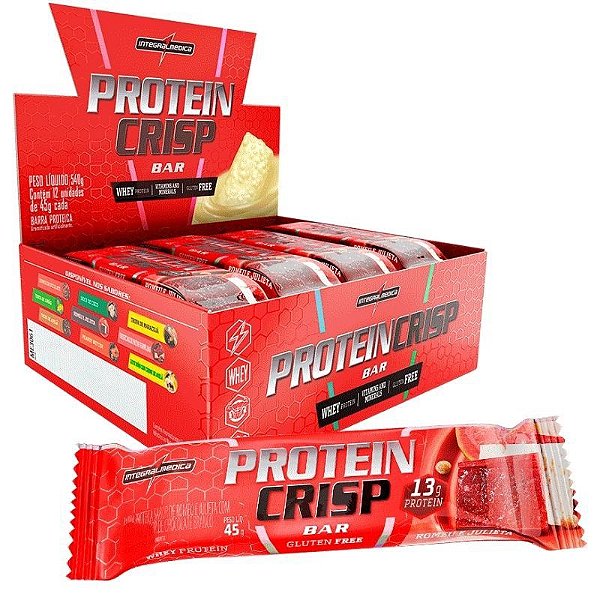 Protein Crisp - caixa com 12 Unidades