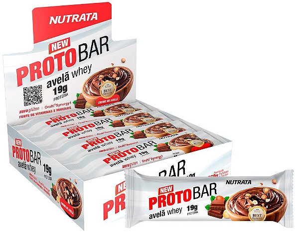 Protobar Nutrata - caixa com 8 unidades