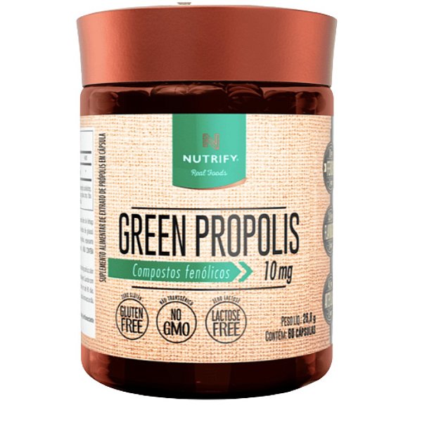 GREEN PROPOLIS - 60 CAPS - Nutrify