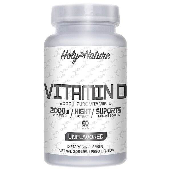 Vitamina D - 60cps - Holy Nature