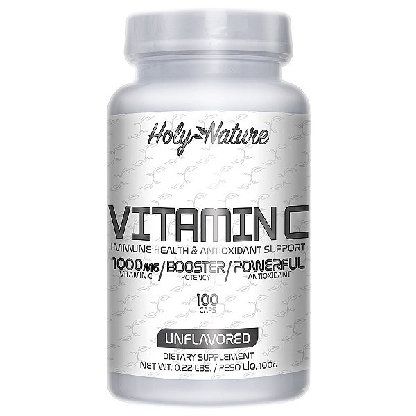 Vitamina C - 100caps - Holy Nature