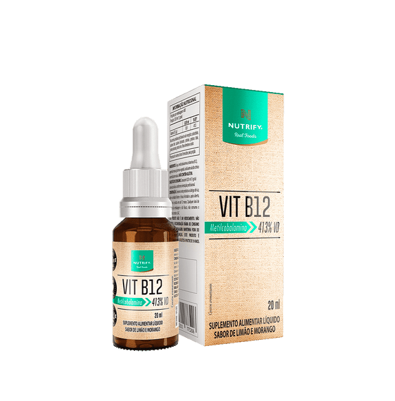 Vitamina B12 Líquida 20ml  - Nutrify