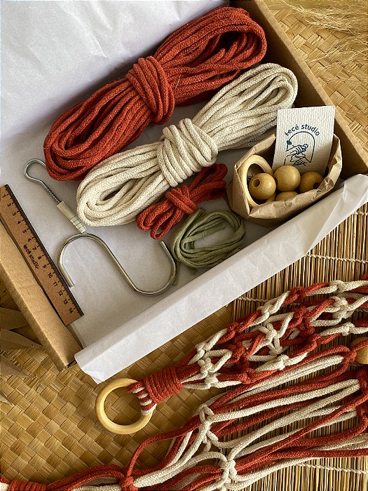 Kit Macramê Maria Bonita