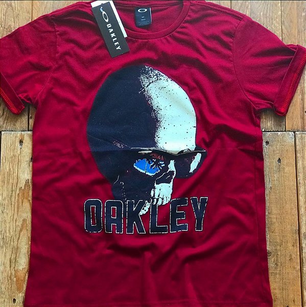 Camisa Oakley Caveira - sanchezoutletpremium