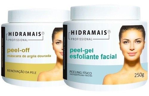 Kit Peel-gel Esfoliante E Peel-off Mascara Hidramais 250g Cd