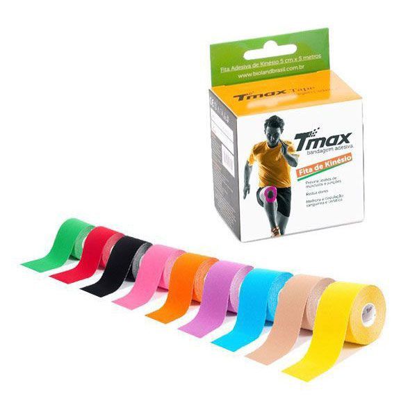 10 Fitas Bandagem Kinesio Tape Tmax Original