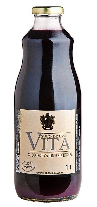 Suco De Uva Vita Tinto Integral 1l