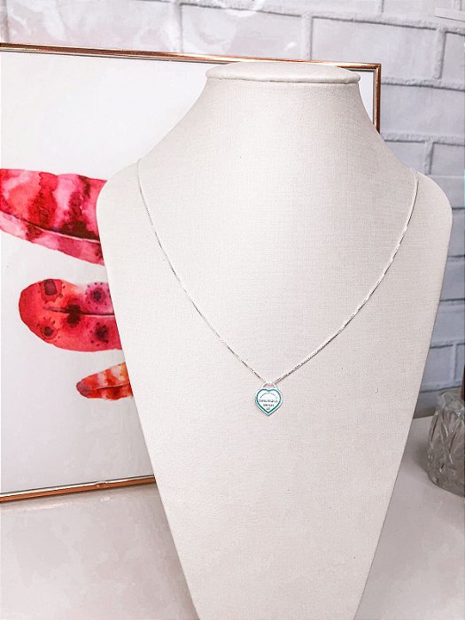 Colar Inspiração Tiffany 45cm