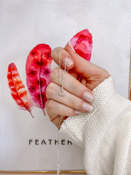 Colar Âncora Mini 45cm