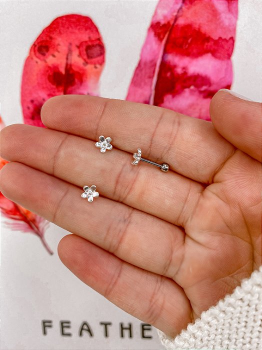 Piercing Florzinha lisa