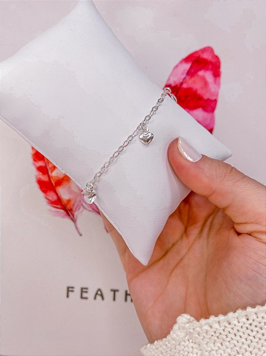 Pulseira 5 Corações