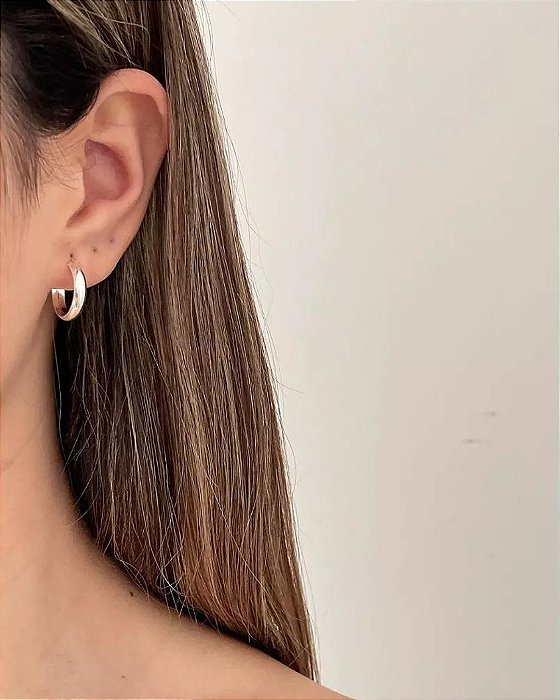 Brinco Argola Lisa 14mm