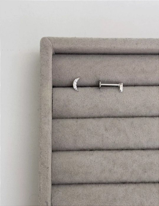 Piercing Lua Cravejada M