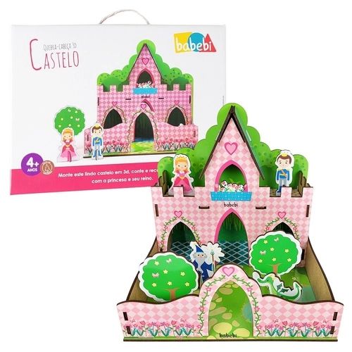 Quebra-Cabeça 3D Castelo