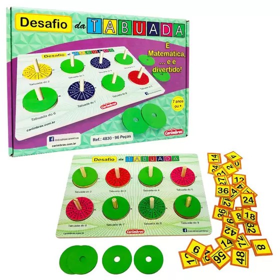 Desafio da Tabuada - CELL Brinquedos Educativos ®