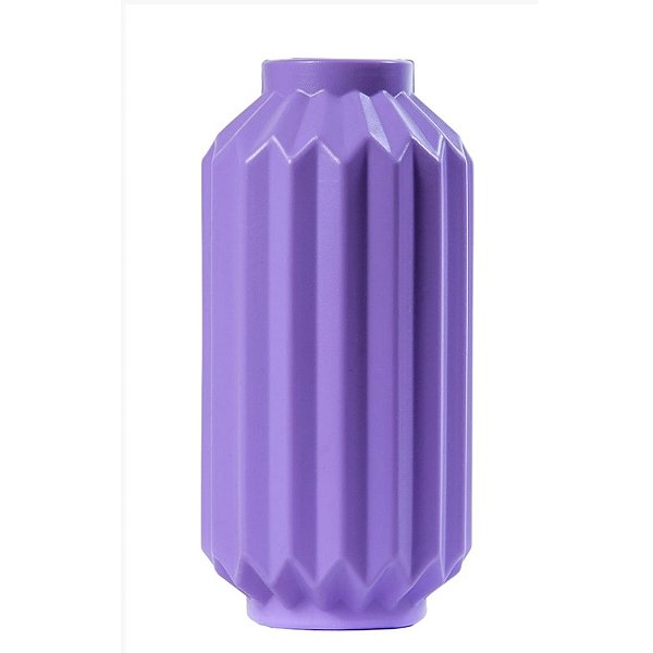 VASO ELEGANCE DECORATIVO LILÁS 1 UNIDADE