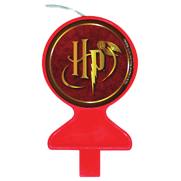 VELA PARA BOLO TEMA HARRY POTTER 1 UNIDADE