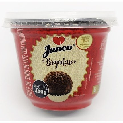 Pote Brigadeiro Tradicional 400g Junco 1 Unid - Para Festas