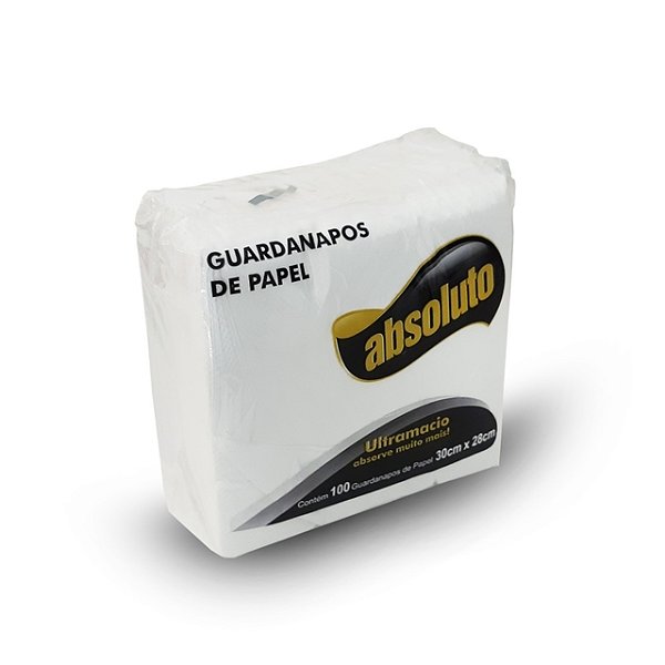 Guardanapo De Papel Absoluto 28×30 C/50 Unidades