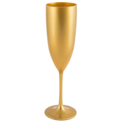 Taças Champanhe Reveillon / Ouro 180ml Kit C/4 Unidades