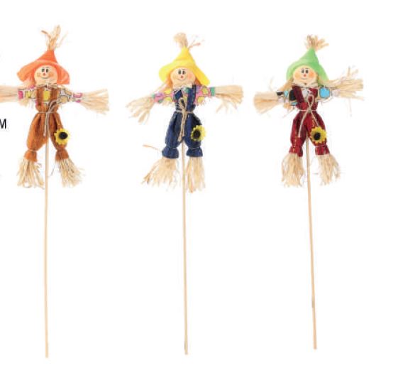 Espantalho No Palito Enfeite Festa Junina Kit C/5 Sortidos