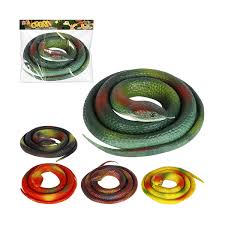 Cobra De Borracha De Brinquedo Serpente Flexível Sortida - Unid