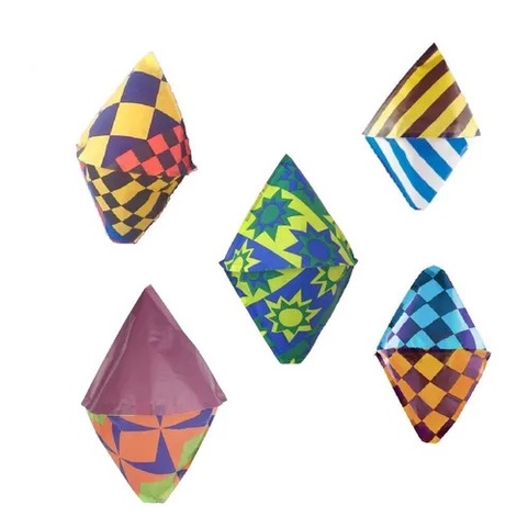 Balão Decorativo Pequeno De Papel C/5 Unidades - Junino