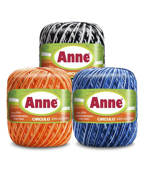 Linha Anne 65 Metros Mescladas - Unid