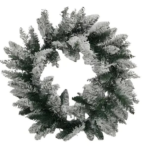 Guirlanda Natalina Verde Nevada - 45cm Verde