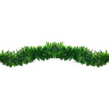 Festão Natalino Verde 12cm X 2 Metros - Decoração