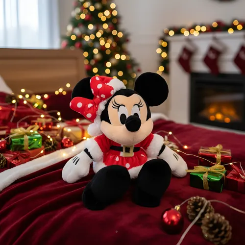 Pelúcia Decorativa Minnie Mouse 30cm - Disney Natal