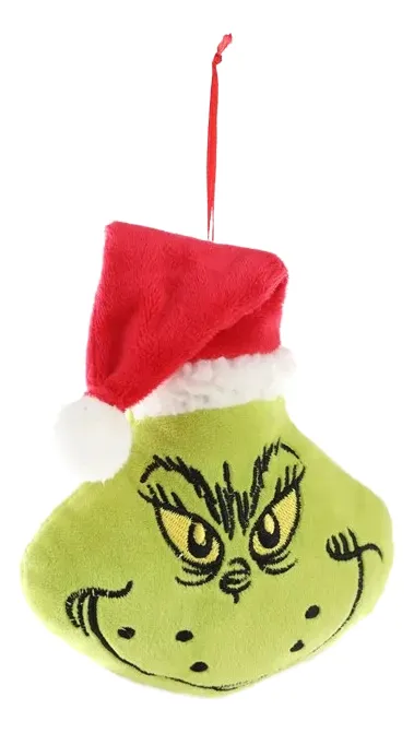 Enfeite Boneco Decorativo Grinch Verde 16cm - Un