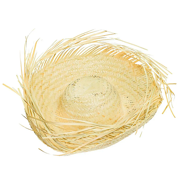 Chapéu Desfiado Caipira Festa Junina - Kit C/5 Unid