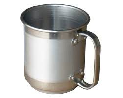 Caneca de Aluminio p/ Sublimação 400ml - 10 und.