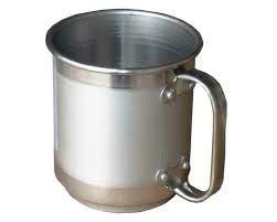 Caneca de Aluminio p/ Sublimação 400ml - 5 und.