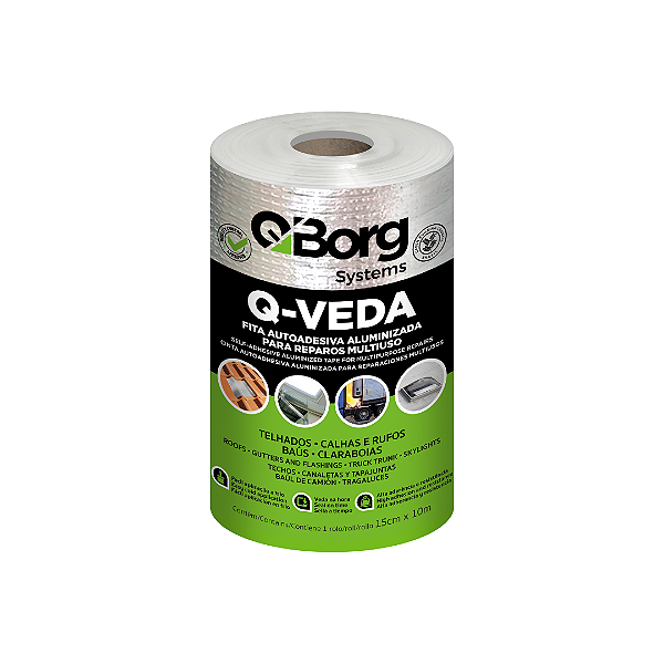 Fita Manta Asfáltica Aluminizada Autoadesiva