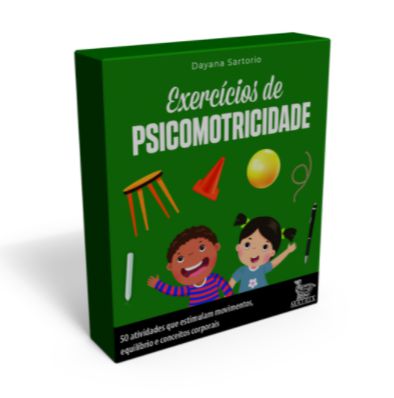 Livro Caixinha - Exercícios de Psicomotricidade