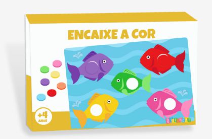 Jogo Educativo Encaixe a cor