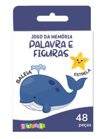 Jogo da Memória Palavra e Figuras
